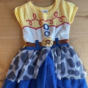 Toddler Girl's Toy Story Woody Tulle Dress- Size 2T